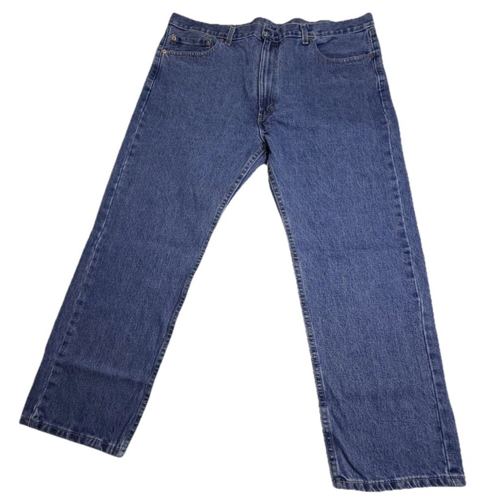 Levi’s 505 Jeans Men 42x29 Blue Denim Straight Leg Classic Fit USA Style